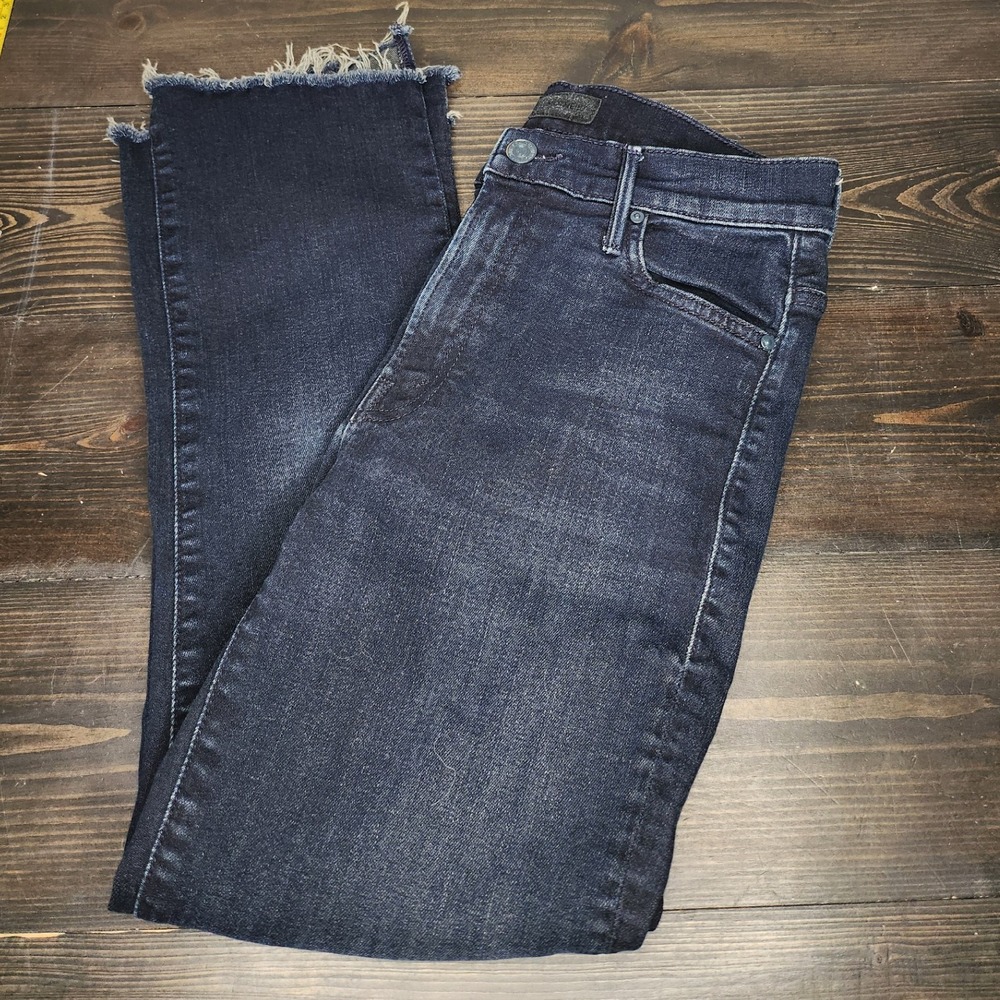 Mother Jeans Women's Insider Crop‎ Two Step Fray Size 25 - Picture 9 of 13